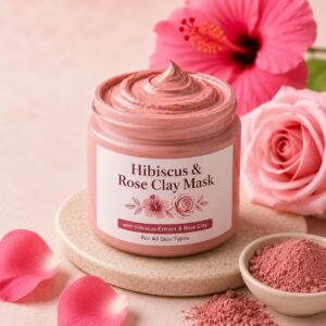 Hibiscus & Rose Clay Mask